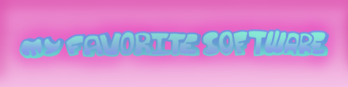 My Favorite Software banner image